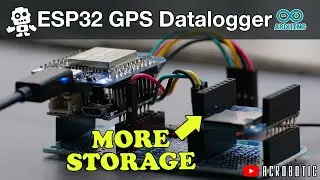 ESP32 Log GPS Data On An SD Card | NEO-6M Datalogger