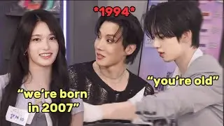 J-HOPE shocked reaction after finding out IVE LEESEO and ZB1 YUJIN are born in 2007