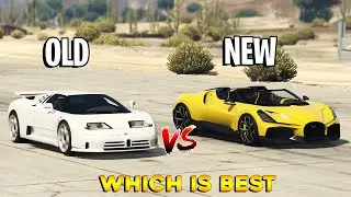 GTA5 Old Bugatti Vs New | Comparison