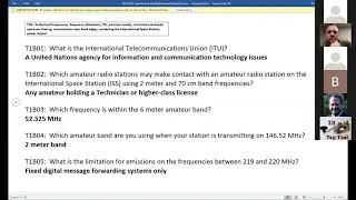 Technician Amateur Radio Class - Part 4 (4/2/20)