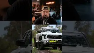 $65,000 for a #TacomaTRDPro?! Toyota is crazy. #ChasingDust