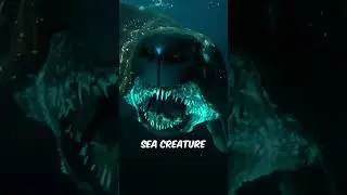 THE SEA MONSTER 😱 #shorts #shark #thalassophobia #creatures #viral
