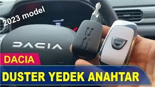 YENİ DACİA DUSTER  SUSTALIYEDEK ANAHTAR KODLAMA