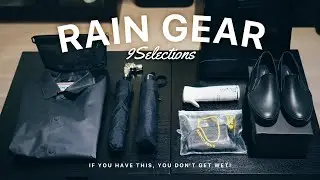 梅雨対策｜雨の日を快適に過ごすための防水アイテム9選