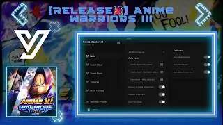 Best  Anime Warriors III Script | Auto Multi Quest + Auto Gauntlet +Many Features|FREE