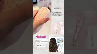 расческа которая сама чистится от волос с wb😱😱😍 #врек