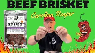 Carolina Reaper Brisket |J & K Jerky - DISCOUNT CODE!!!!!