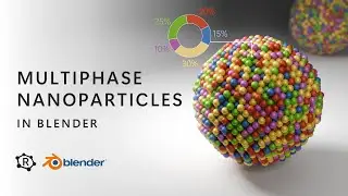 Multiphase Nanoparticles in Blender