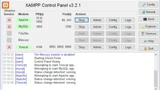 Como instalar XAMPP: Apache, Tomcat, MySQL, phpmyadmin...
