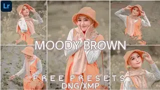 Selebgram style photo editing tutorial in the lightroom ||  Moody brown tone lightroom