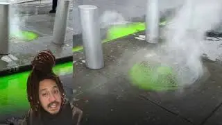 Mysterious GREEN OOZE Coming From the Sewers in New York 🗽