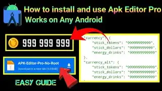 How to Install & Use APK Editor Pro (Complete Tutorial) — No Root