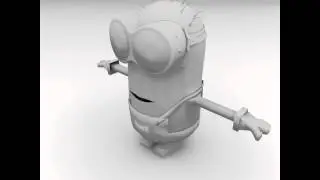 Minion 3D model from CGTrader.com