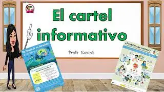 El cartel informativo