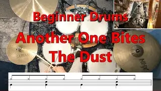 Another One Bites The Dust Drum Lesson - Queen