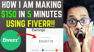 $150 in 5 Minutes - Best New Fiverr Gig Idea 2021 - How to get orders on fiverr - Fiverr gig ranking