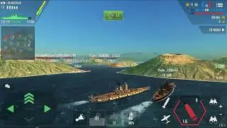 [Battle of warships] IJN Musashi Lucky turn!