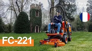 Nouvelle tondeuse frontale à ramassage centralisé [French] | #Kubota 2024