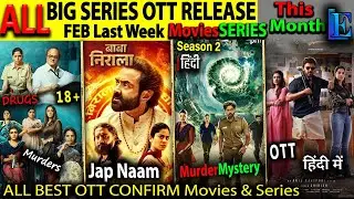 NEW Hindi Web-Series OTT Release This Week l Hindi Movies Series Aashram, Suzhal, DabbaCartel