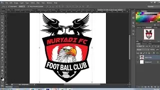 cara membuat logo club bola dengan photoshop