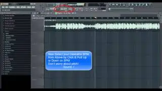 How to Strech Your Acapella to Desirable BPM without Effecting on Pitch