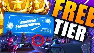 Secret Battle Star WEEK 6 SEASON 5 Location! Fortnite Battle Royale Free Tier (Road Trip Challenges)