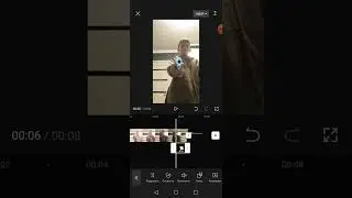 показываю как смонтировать выстрел в capcut