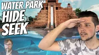 HIDE & SEEK GAME AT GIANT WATER PARK!!!