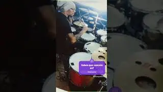 QUE CANCIÓN ES?? Te leo en los comentarios... #jeangonzalezdrummer #drums