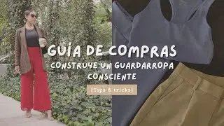 Compra ropa como un minimalista experto ☁️💸 [Guía de compras]