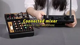 D Debra Audio VM304 VHF Wireless Microphone System Unboxing