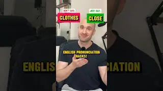 Easy English pronunciation hacks! #learnenglish #englishpronunciation