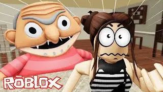DİŞLEK DEDEDEN KAÇIŞ!!😱Roblox Escape Evil Step Dad Obby!