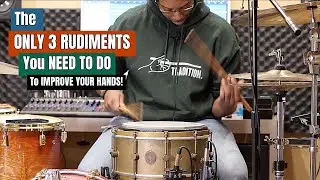 The Only 3 Rudiments You Need To Do In 2020! 🔥Practice Aid Video