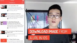 How to Download Images from a URL | Swift Tutorial | iOS Development | Episode #67 LIVE