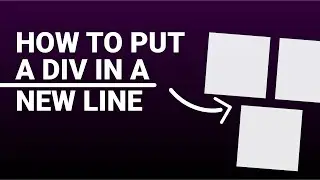 How to put a div in a new line in a flexbox