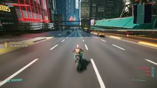 Cyberpunk 2077 - Driving along when suddenly...