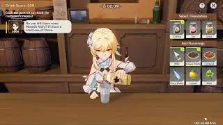 Genshin Impact Event Quest: Of Drink A-Dreaming - Bartender Challenge: The Pinnacle of Etiquette