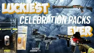 LUCKIEST Pack Opening EVER in Rainbow Six Siege *NEW* Celebration Packs