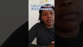 Verb Conjugation For ESTAR Spanish #spanishverbs #spanish