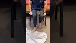 This exercise is very effective for knee, ankle and sole pain.