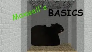 Bald's Basics But Maxwell is Fight Player in School -Baldi's Basics Mod-