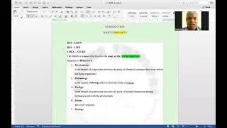 Introduction to Biology