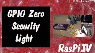 GPIO Zero Security Light in 16 lines of code