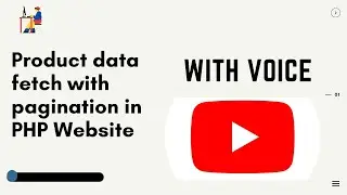 How to fetch data from database with pagination in website.