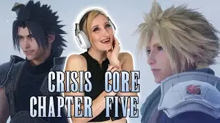WHO WAS FLYING THE HELICOPTER!!  Crisis Core Reunion Let's Play Chapter 5