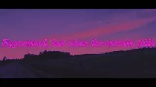 Aden Foyer - The Ballet Girl Lyric Video