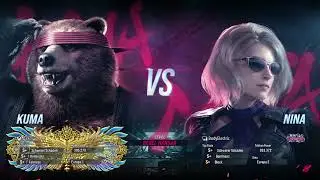 Tekken 8 fighting against a Boostet GoD Nina