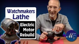⚡Electric Motor Rebuild⚡ - Vintage Watchmakers Lathe 