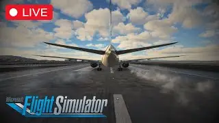 🔴MSFS Live: 777 Immersion by //42 - San Francisco to Los Angeles | PMDG 777-300ER
